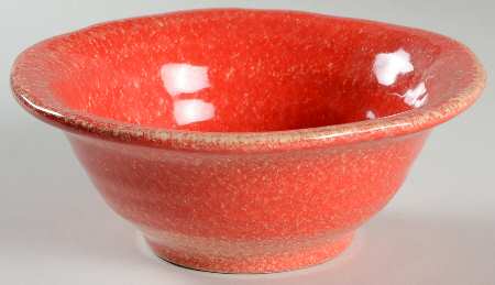 Sorrento Red Coupe Cereal Bowl