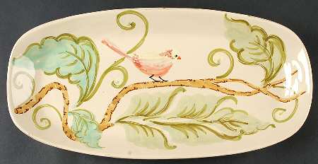 Carmela 18" Oval Serving Platter