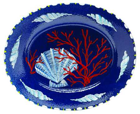 Portofino 19" Oval Serving Platter