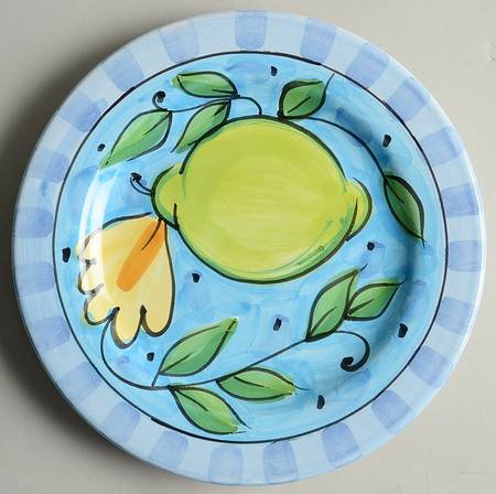 Rabbit in the Orchard Salad Plate