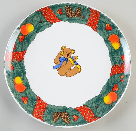 Magic Christmas Cake Plate