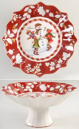 Toy's Fantasy 9" Footed Bowl