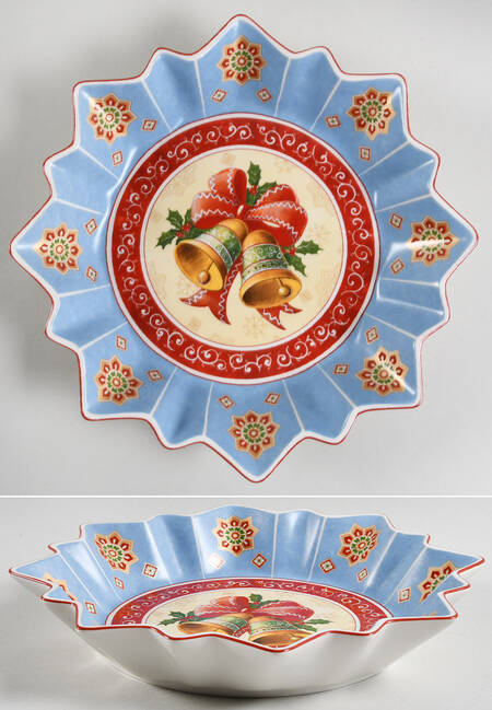 Toy's Fantasy 9" Salad Serving Bowl