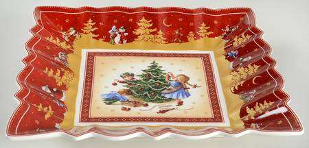 Toy's Fantasy 9" Square Bowl