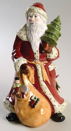 Toy's Fantasy Figural Cookie Jar & Lid