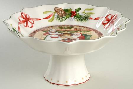Toy's Fantasy 9" Footed Bowl