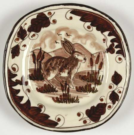 Field and Stream Salad/Dessert Plate