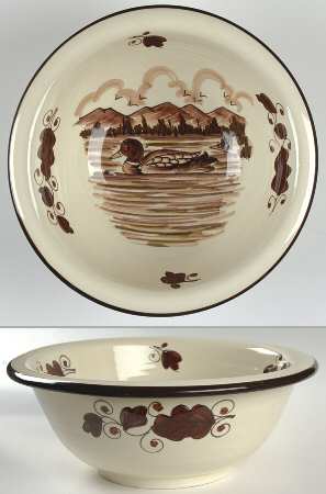 Field and Stream 12" Large Salad Serving Bowl