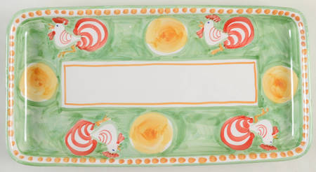 Campagna Rooster (Gallina) 15" Rectangular Serving Platter