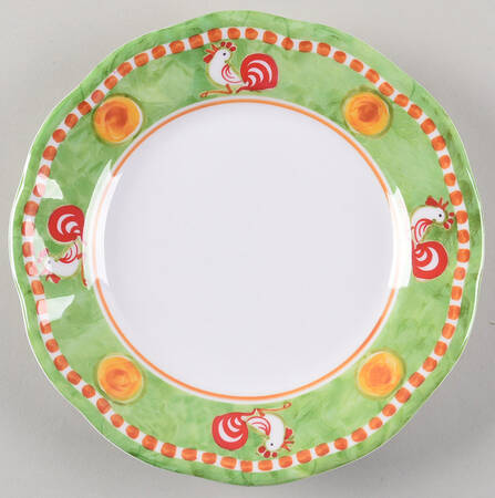 Campagna Rooster (Gallina) Melamine Salad Plate