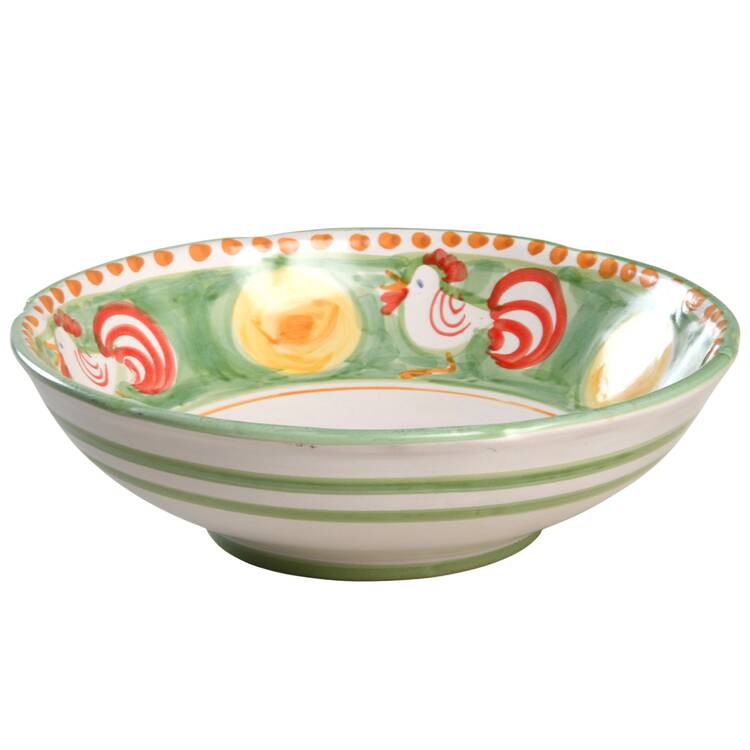 Campagna Rooster (Gallina) 10" Round Vegetable Bowl