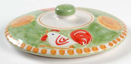 Campagna Rooster (Gallina) Lid for 1.25 Qt Round Casserole