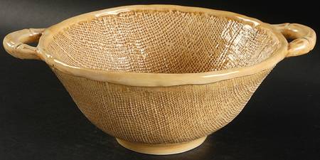 Jute 8" Salad Serving Bowl