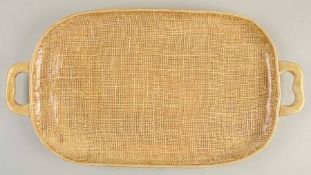 Jute 20" Rectangular Serving Platter