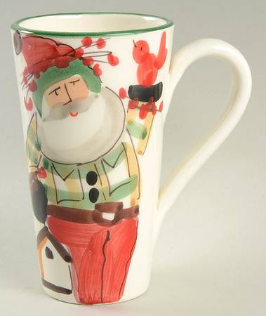 Old St Nick Latte Mug