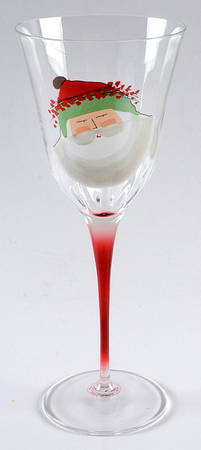 Old St Nick Glassware Goblet