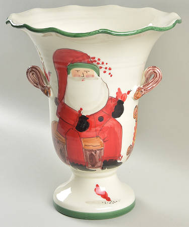 Old St Nick 13" Cachepot