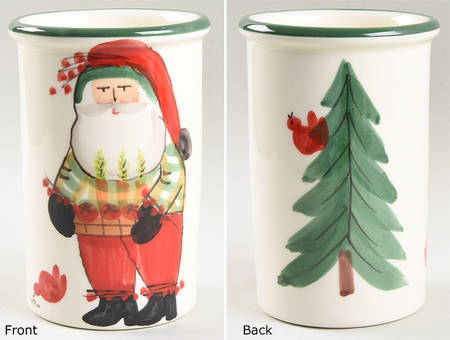 Old St Nick Utensil Holder