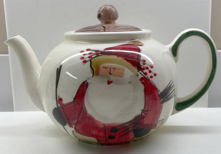 Old St Nick Teapot & Lid