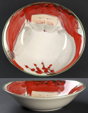 Old St Nick Coupe Soup Bowl