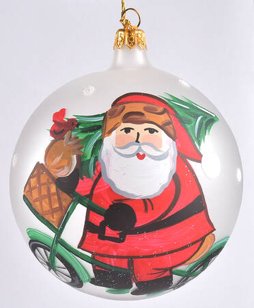 Old St Nick Ornament by Vietri (Italy)