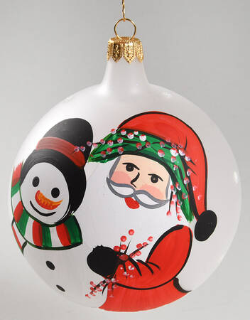 Old St Nick Ornament by Vietri (Italy)