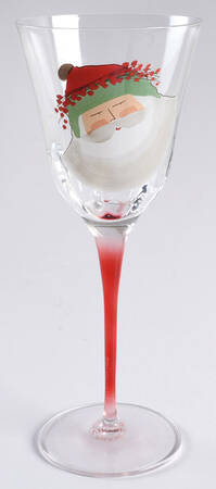 Old St Nick Glassware Wine