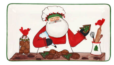 Old St Nick 13" Rectangular Serving Platter