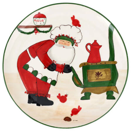 Old St Nick 15" Chop Plate (Round Platter)