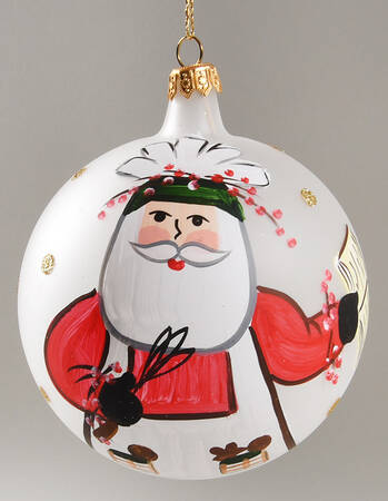 Old St Nick Ornament by Vietri (Italy)