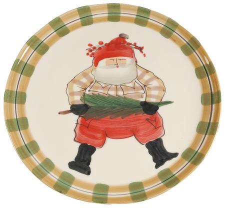 Old St Nick 14" Chop Plate (Round Platter)