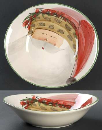 Old St Nick Coupe Soup Bowl