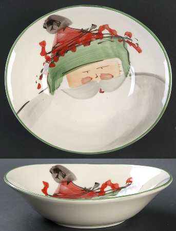 Old St Nick Coupe Soup Bowl
