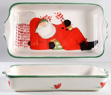 Old St Nick Medium Rectangular Baker