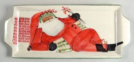 Old St Nick 17" Rectangular Serving Platter
