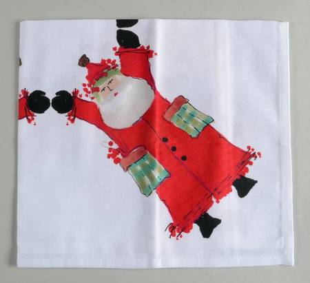 Old St Nick Cloth Luncheon Napkin