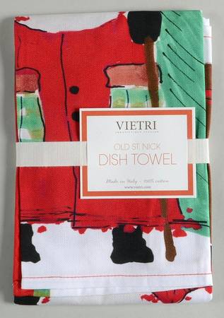 Old St Nick Cloth Dish Towel