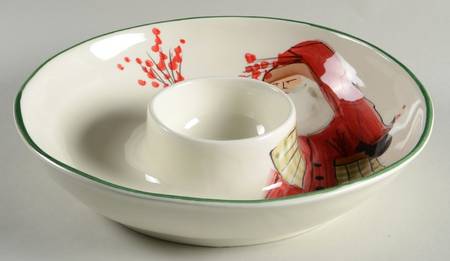 Old St Nick 1 Piece Chip & Dip