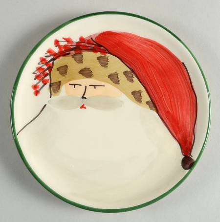 Old St Nick Bread & Butter/Canape Plate