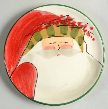 Old St Nick Bread & Butter/Canape Plate