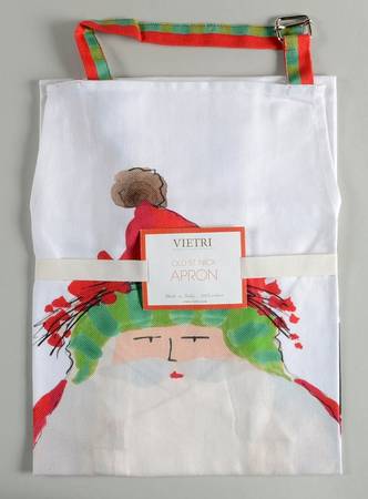 Old St Nick Cloth Kitchen Apron