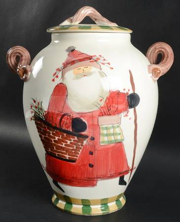 Old St Nick Extra Large Canister & Lid