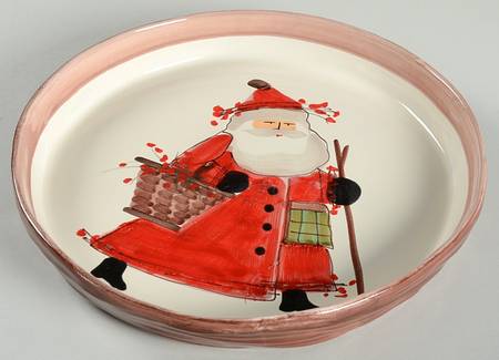 Old St Nick 12" Round Baker