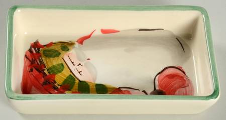 Old St Nick Rectangular Dish