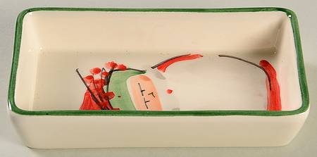 Old St Nick Rectangular Dish