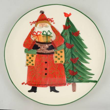 Old St Nick 14" Chop Plate (Round Platter)