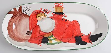 Old St Nick 16" Oval Serving Platter
