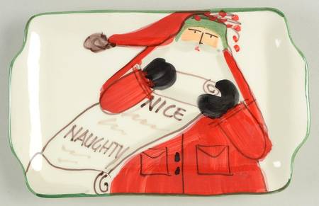 Old St Nick 8" Rectangular Plate