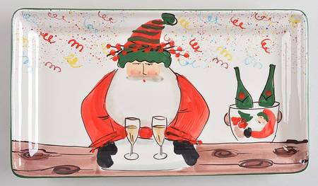 Old St Nick 13" Rectangular Serving Platter