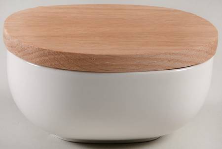 Urban Nature Sugar Bowl & Wood Lid